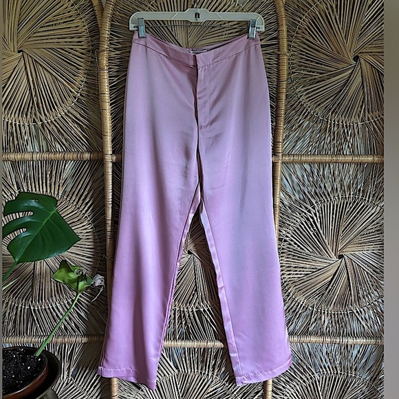 Reformation Owen Satin Pants - Picture 1 of 4